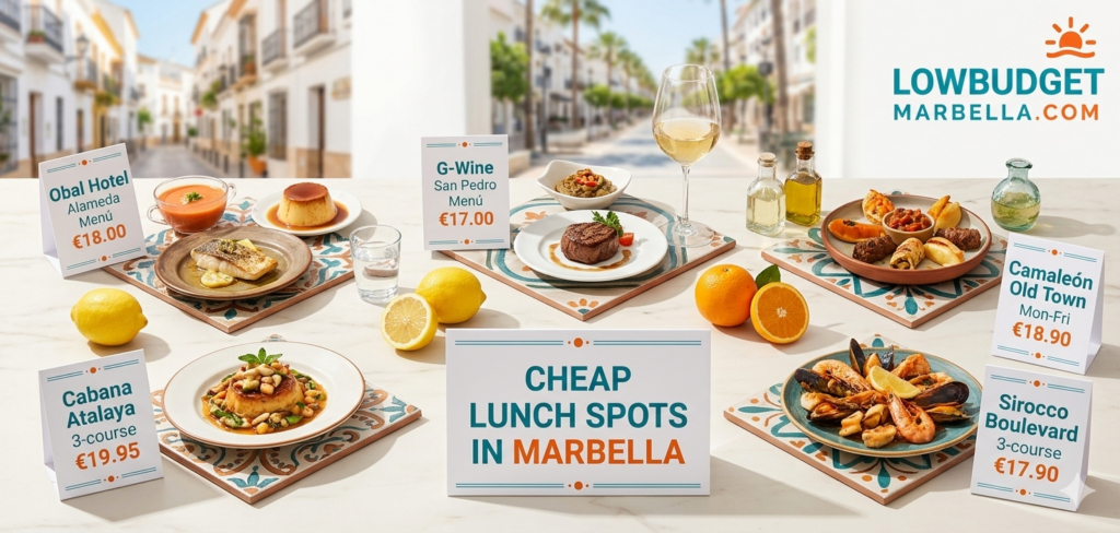 5 Delicious Lunch spots in Marbella for less than €20 in 2026